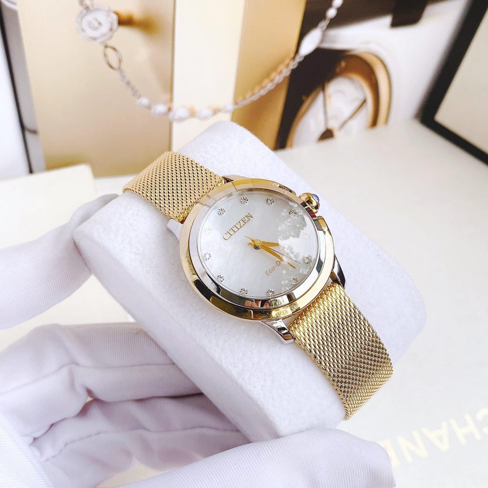 Citizen 32mm Diamond Ladies Eco-Drive Watch